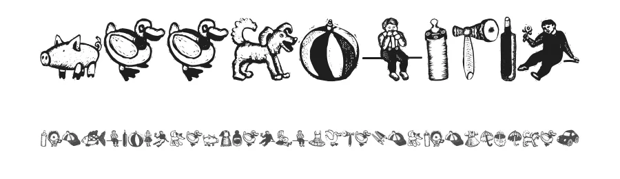 WoodcutSix — Display Font