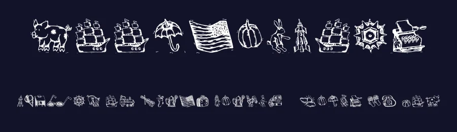 WoodcutsOne — Display Font — thumbnail 2