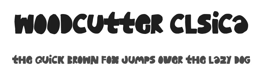 Woodcutter Clsica by Jordi Manero Pascual — Display Font