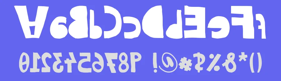 woodcutter del reves — Display Font — thumbnail 3