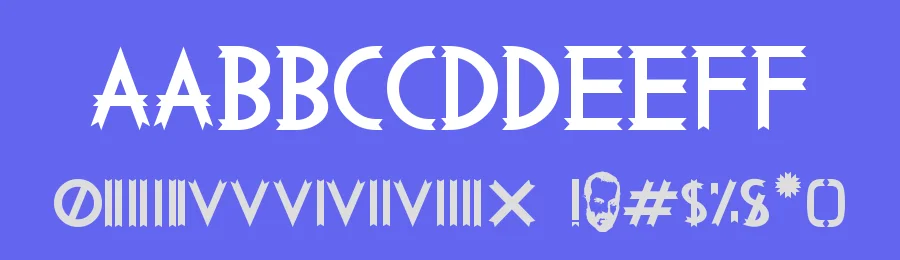 Woodcutter MMXV — Display Font — thumbnail 3