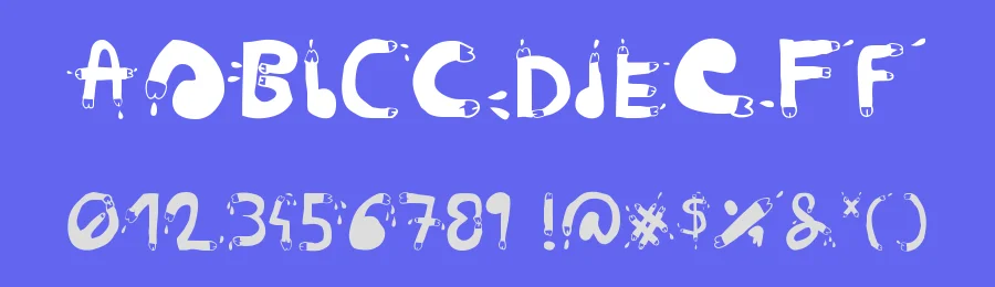 woodcutter POLLITA ALEGRE — Display Font — thumbnail 3