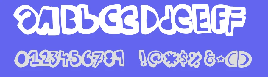 woodcutter Summer Shadows — Display Font — thumbnail 3