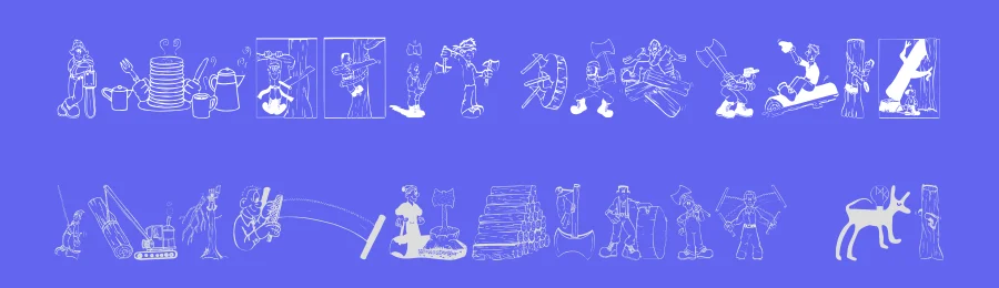 Woodcutter — Display Font — thumbnail 3