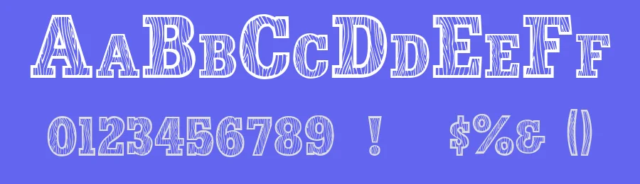 WoodLook — Display Font — thumbnail 3