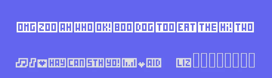 WordBits — Display Font — thumbnail 3