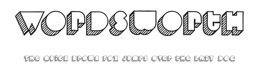 Wordsworth — Display Font