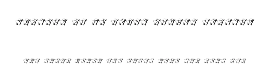 Written In My Heart Shadow Updated — Display Font