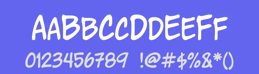 Wurper Comics — Display Font — thumbnail 3