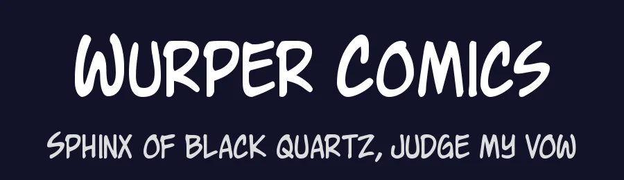 Wurper Comics — Display Font — thumbnail 2