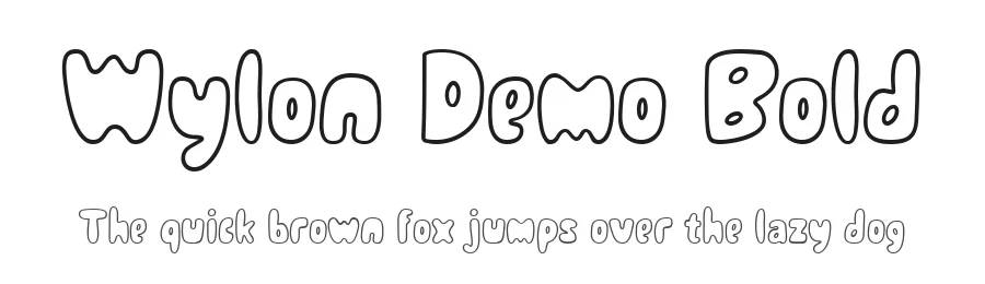 Wylon Demo Bold by Tera Asset Garage — Display Font