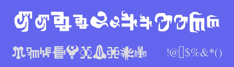 Wyverns Soul Society Medium — Display Font — thumbnail 3