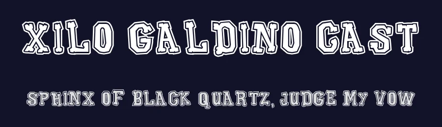 Xilo Galdino Cast — Display Font — thumbnail 2