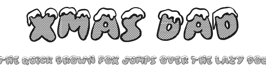 Xmas Dad by IMAGEX — Display Font