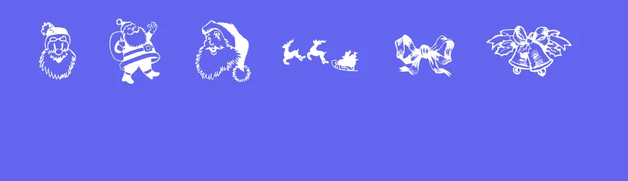 Xmas Doods — Display Font — thumbnail 3
