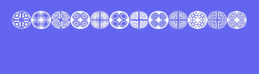 XmasBalls — Display Font — thumbnail 3