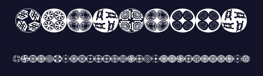 XmasBalls — Display Font — thumbnail 2
