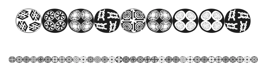 XmasBalls — Display Font