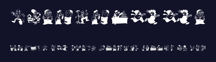 XmasGsuffa — Display Font — thumbnail 2
