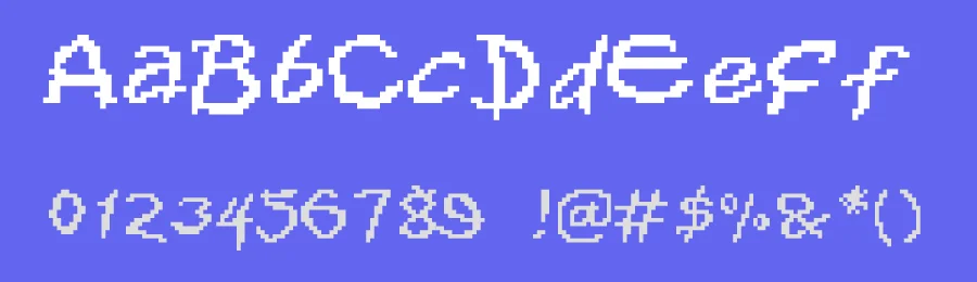 XOX — Display Font — thumbnail 3