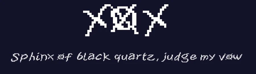 XOX — Display Font — thumbnail 2