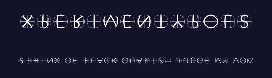 XperimentypoFS — Display Font — thumbnail 2
