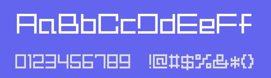 XSquare — Display Font — thumbnail 3