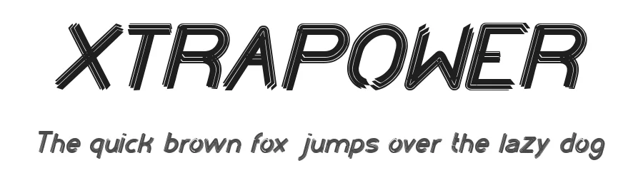 XTRAPOWER by http://www.dafont.com/wino-s-kadir.d2209 — Display Font