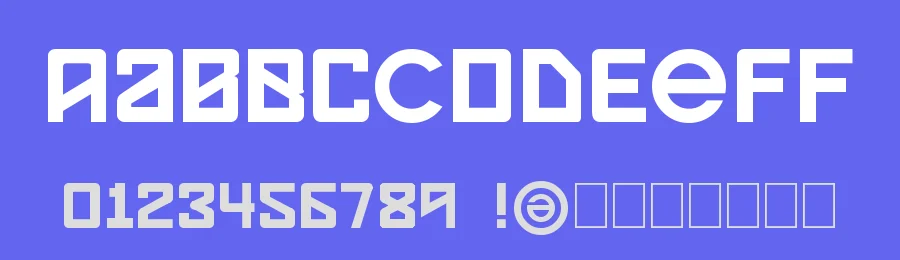 xxjjoosengx33xx 2 — Display Font — thumbnail 3