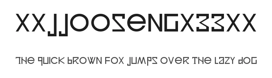 xxjjoosengx33xx — Display Font
