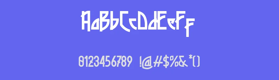 Xylene — Display Font — thumbnail 3