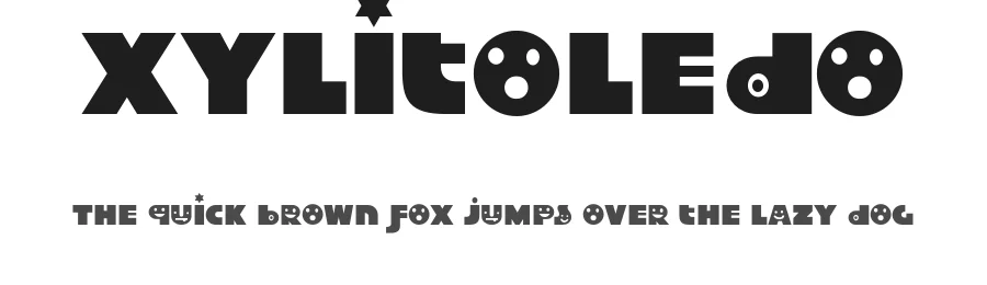 Xylitoledo by Carl Heavenezer M. Castro — Display Font