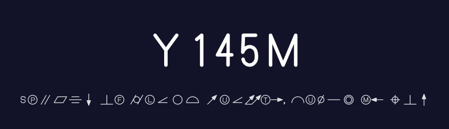 Y145M — Display Font — thumbnail 2