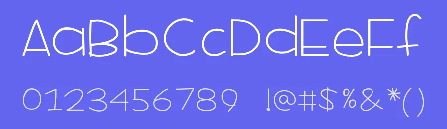 YBDarkChocolateFudge — Display Font — thumbnail 3