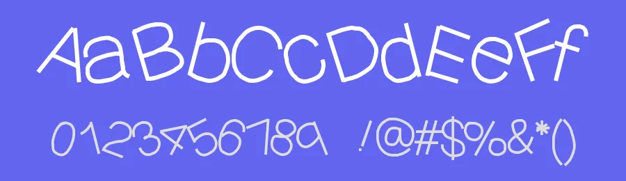 YBMessyJungle — Display Font — thumbnail 3