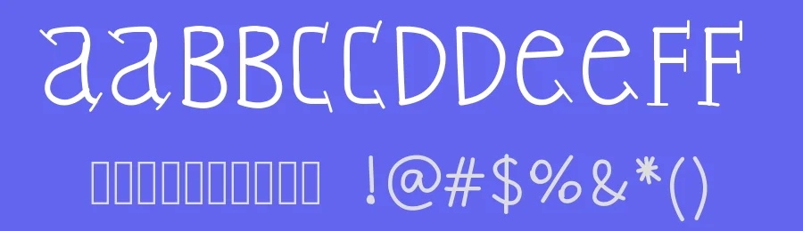 YBSticksAndStones — Display Font — thumbnail 3