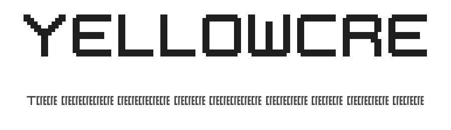 YELLOWCRE — Display Font
