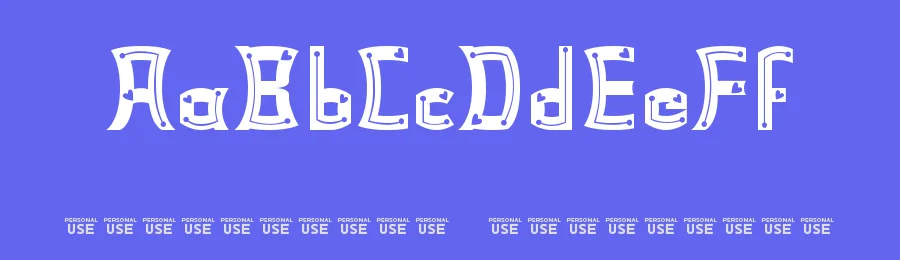 Yorle Personal use Decorative by Designer: Jorge Pérez. Foundry: Luis Jaramillo — Display Font — thumbnail 3