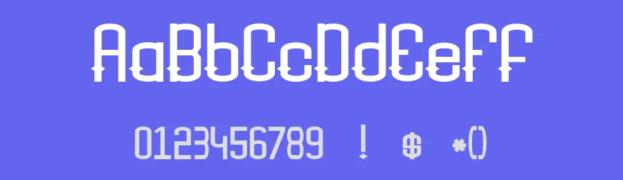 Young Shark by dcoxy Medina Gregory — Display Font — thumbnail 3