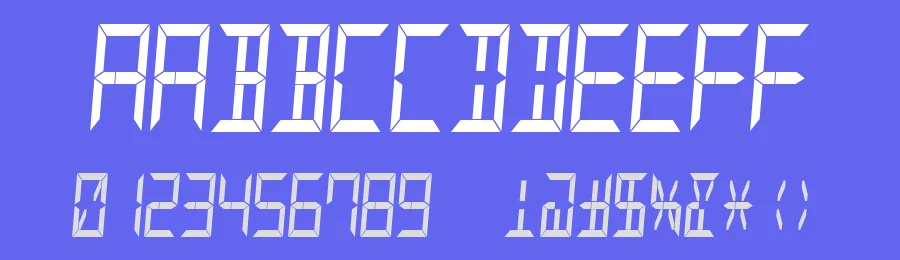 YOzFont14s — Display Font — thumbnail 3