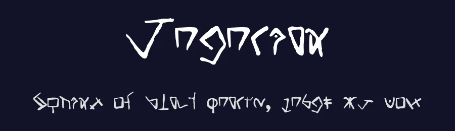Yugurian — Display Font — thumbnail 2