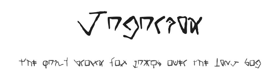 Yugurian — Display Font