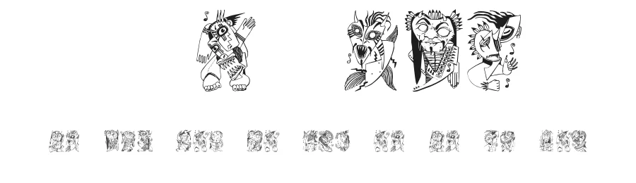 Z Most Devil — Display Font