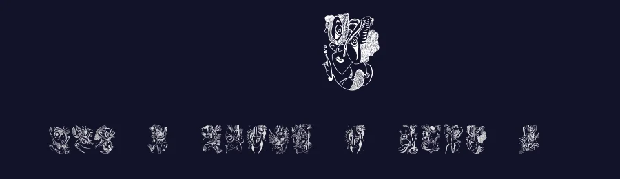 Z Most Eye 1 — Display Font — thumbnail 2