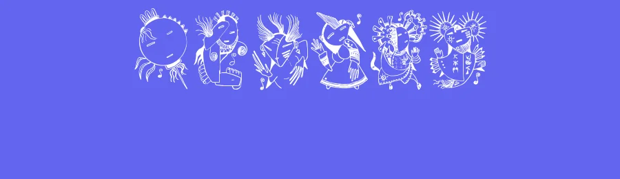 Z Most Kachina 1 — Display Font — thumbnail 3