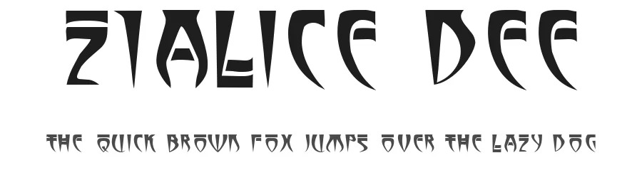 Z1Alice Dee β Display Font