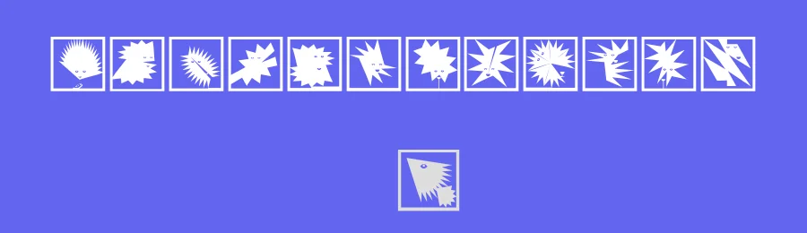 ZagzagHeadsTwo — Display Font — thumbnail 3