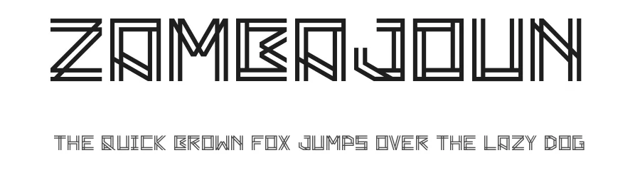 Zambajoun by Vertigo Design β Display Font