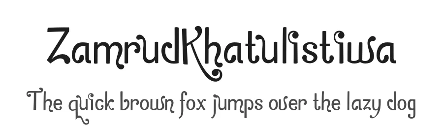 ZamrudKhatulistiwa by Adien Gunarta β Display Font