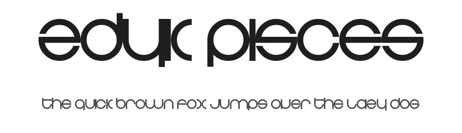 Zdyk Pisces — Display Font